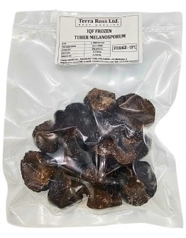 Gefrorene schwarze Melanosporum Trüffel Stücke